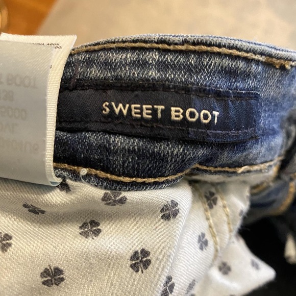 Lucky Brand Jeans Womens 8 29 Blue Sweet Boot Mid Rise Bootcut Stretch Denim - Picture 13 of 15